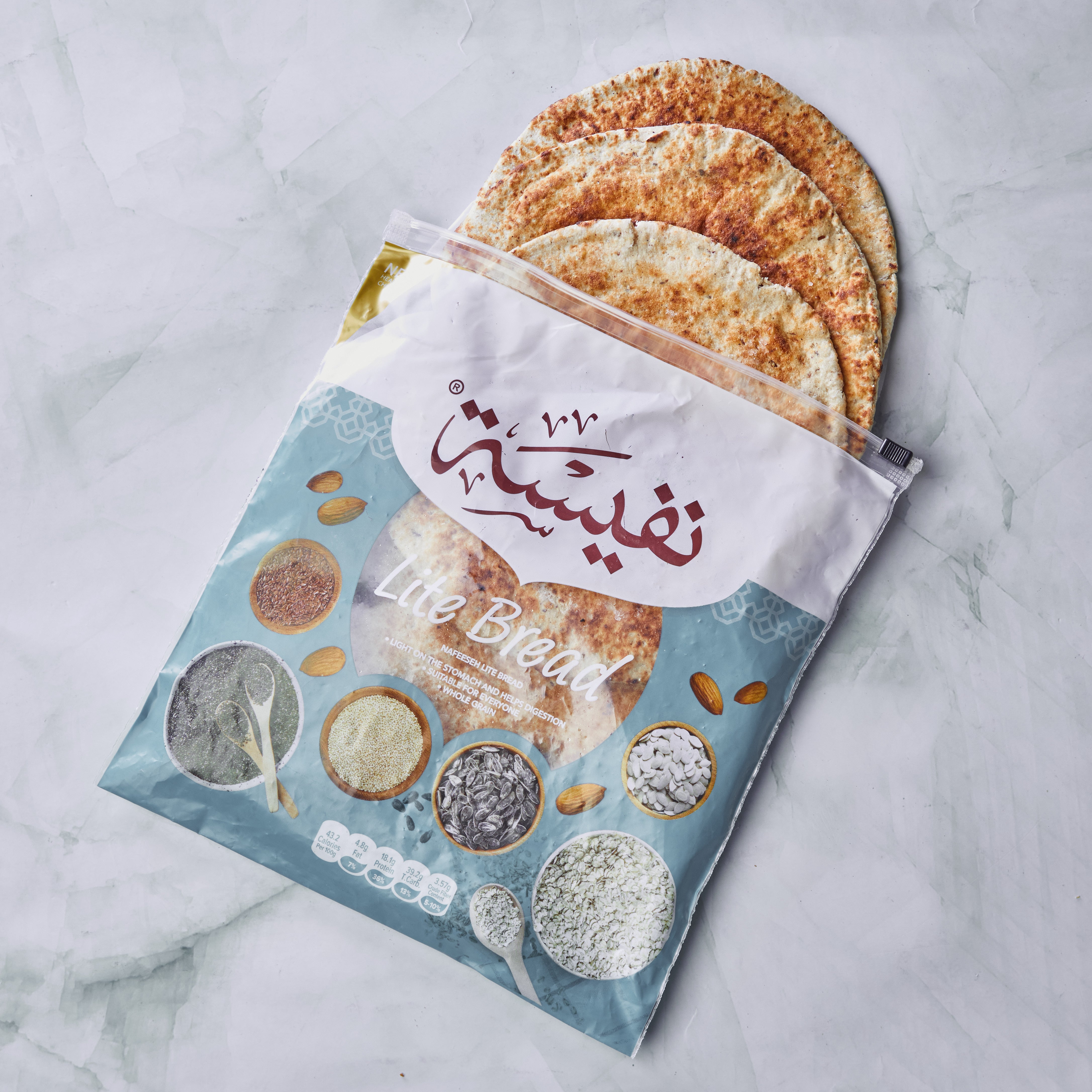 Lite Nafeeseh Bread