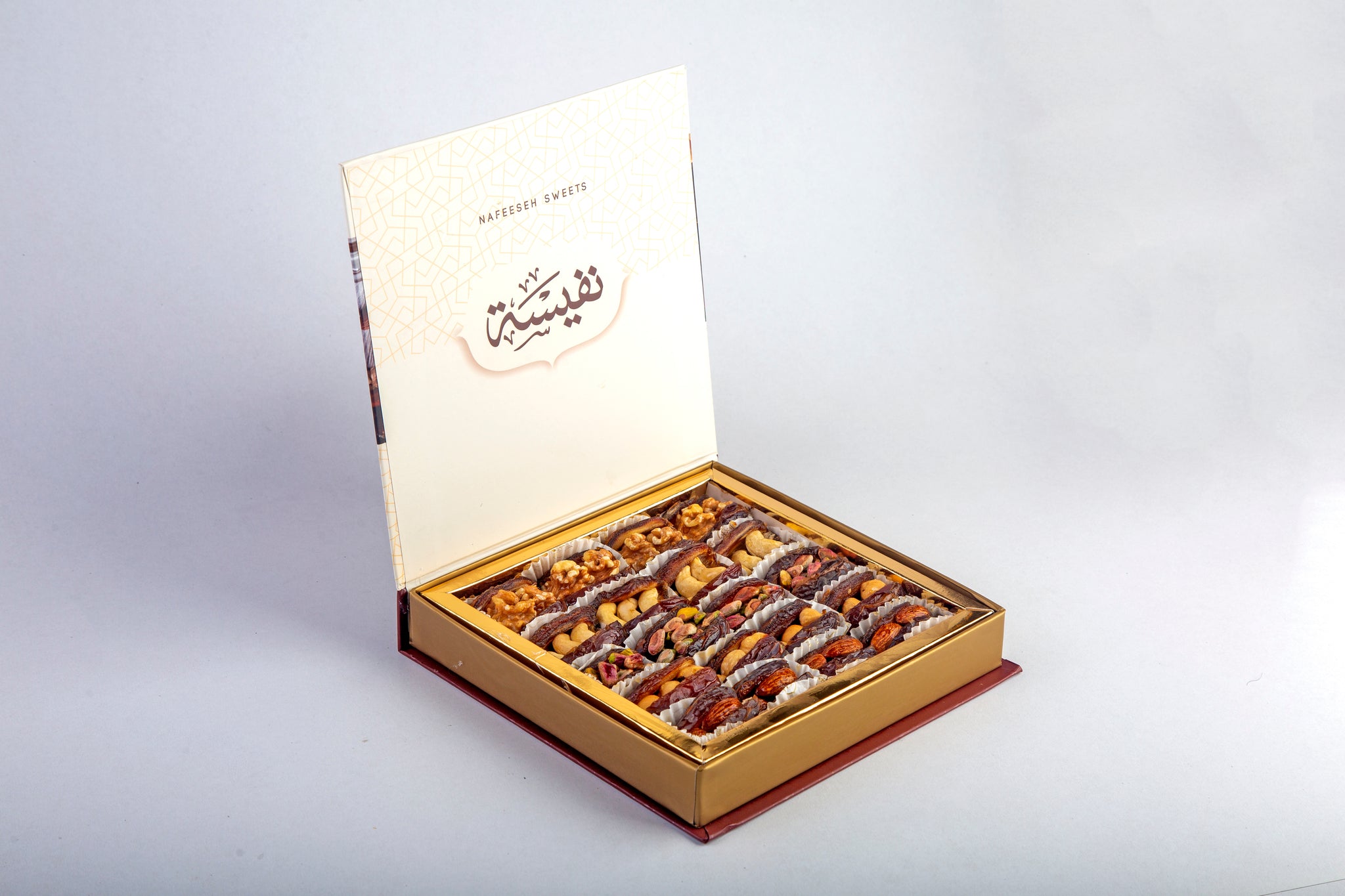 تمر محشو بالمكسرات والعسل 400 جرام